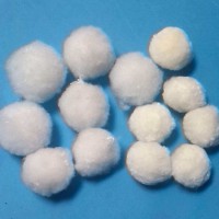 含油污水處理精細(xì)過濾球 纖維球 高效改性纖維球