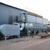 8噸生物質鍋爐布袋除塵器阻火器 鍋爐除塵設備廠家生產設計