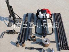 山東巨匠土壤取樣工具沖擊式QTZ-1型地質(zhì)鉆探淤泥取樣鉆機(jī)