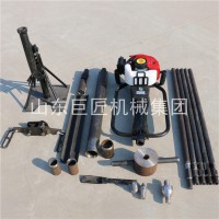 QTZ-1型微型便攜式5米取土鉆機不用水干狀取土完整