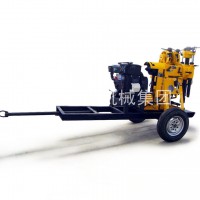 XYX-130輪式液壓水井鉆機百米液壓動力行走方便