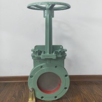 浙江雙慶 鑄鋼軟密封刀閘閥 PZ73H