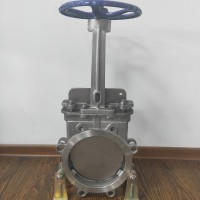 浙江雙慶 304手動不銹鋼刀閘閥 PZ73W