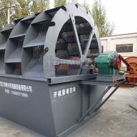 高效輪斗洗砂機 水輪洗沙設備 雙輪式砂石料篩分清洗機