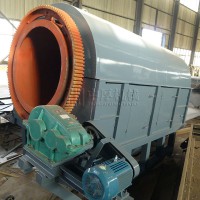 GS1230無軸滾筒篩分機 河沙篩沙機 滾筒式篩石機水洗篩