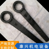 直柄梅花敲擊扳手 加厚開口敲擊扳手 重型錘擊扳手  整體鍛打