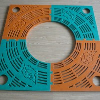 老小區樹木圍板整改專用優質玻璃鋼樹篦子