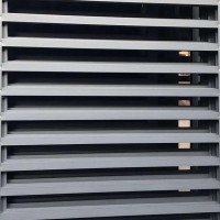 裝飾鋁合金百葉窗河北任丘生產廠家，河北金晟源金屬百葉窗
