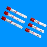 紅色管帽含促凝劑PET材質真空采血管_抽血管_快速血清管